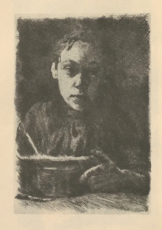 Käthe Kollwitz | Studien 3 - 1925 | Gerahmter Kunstdruck | Realismus