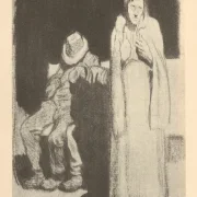 Käthe Kollwitz | Tegninger til Simplizissimus 2 - 1925 | Indrammet kunsttryk | Realisme