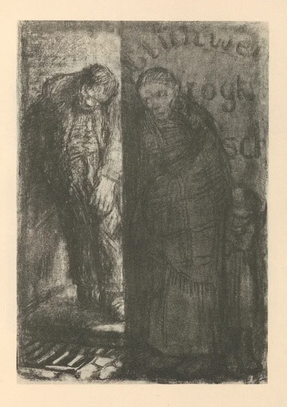 Käthe Kollwitz | Tegninger til Simplizissimus 4 - 1925 | Indrammet kunsttryk | Realisme