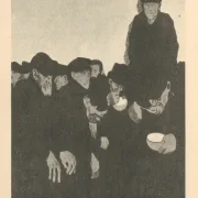 Käthe Kollwitz | Zeichnungen‎ ‎für‎ ‎den‎ ‎Simplizissimus 6 - 1925 | Gerahmter Kunstdruck | Realismus