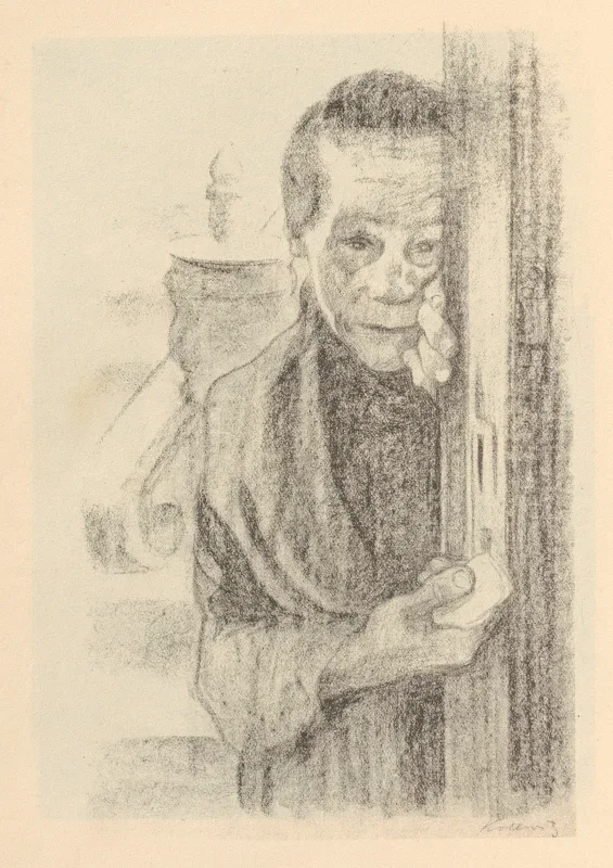 Käthe Kollwitz | Tegninger til Simplizissimus 7 - 1925 | Indrammet kunsttryk | Realisme