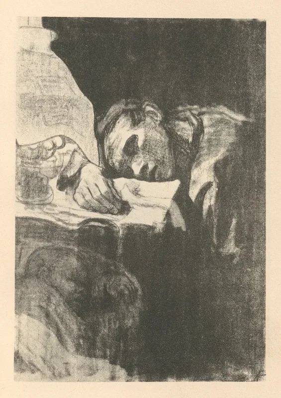 Käthe Kollwitz | Tegninger til Simplizissimus 8 - 1925 | Indrammet kunsttryk | Realisme