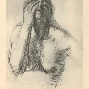 Käthe Kollwitz | Trampet 2 - 1925 | Indrammet kunsttryk | Realisme