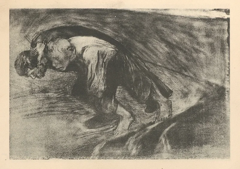 Käthe Kollwitz | Tilhører 'Bondekrigen' 1 - 1925 | Indrammet kunsttryk | Realisme