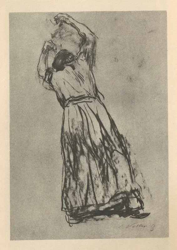 Käthe Kollwitz | Tilhører 'Bondekrigen' 2 - 1925 | Indrammet kunsttryk | Realisme
