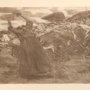 Käthe Kollwitz | Tilhører 'Bondekrigen' 13 - 1925 | Indrammet kunsttryk | Realisme
