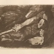 Käthe Kollwitz | Tilhører 'Bondekrigen' 4 - 1925 | Indrammet kunsttryk | Realisme