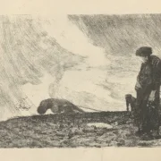 Käthe Kollwitz | Zum‎ ‎’Bauernkrieg’‎ ‎gehörig 5 - 1925 | Gerahmter Kunstdruck | Realismus