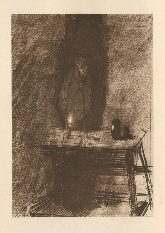 Käthe Kollwitz | Tilhørte 'Væveroprøret' 5 - 1925 | Indrammet kunsttryk | Realisme