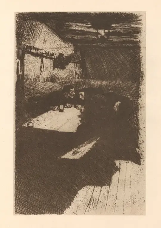 Käthe Kollwitz | Tilhørte 'Væveroprøret' 11 - 1925 | Indrammet kunsttryk | Realisme