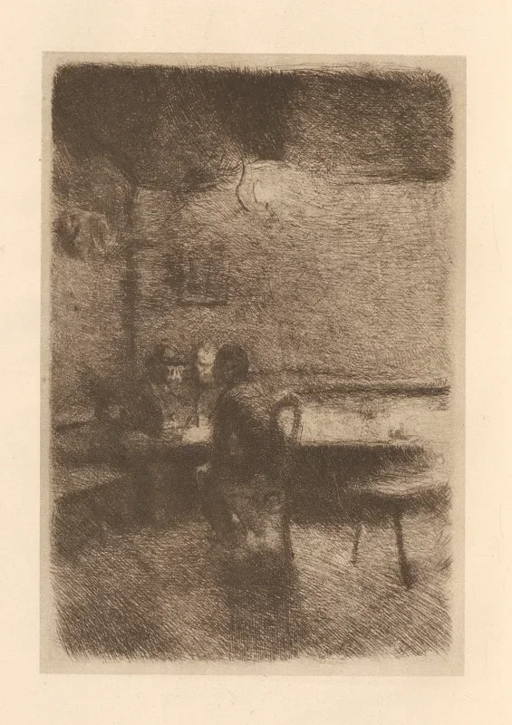 Käthe Kollwitz | Tilhørte 'Væveroprøret' 14 - 1925 | Indrammet kunsttryk | Realisme