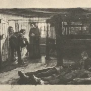 Käthe Kollwitz | Tilhørte 'Væveroprøret' 3 - 1925 | Indrammet kunsttryk | Realisme