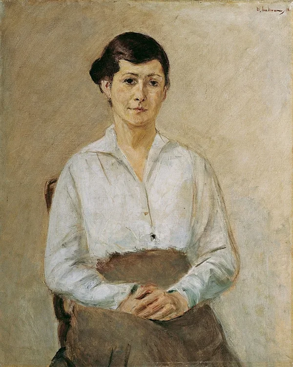 Käthe Liebermann, die Tochter des Künstlers - 1916