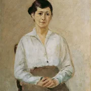Käthe Liebermann, die Tochter des Künstlers - 1916