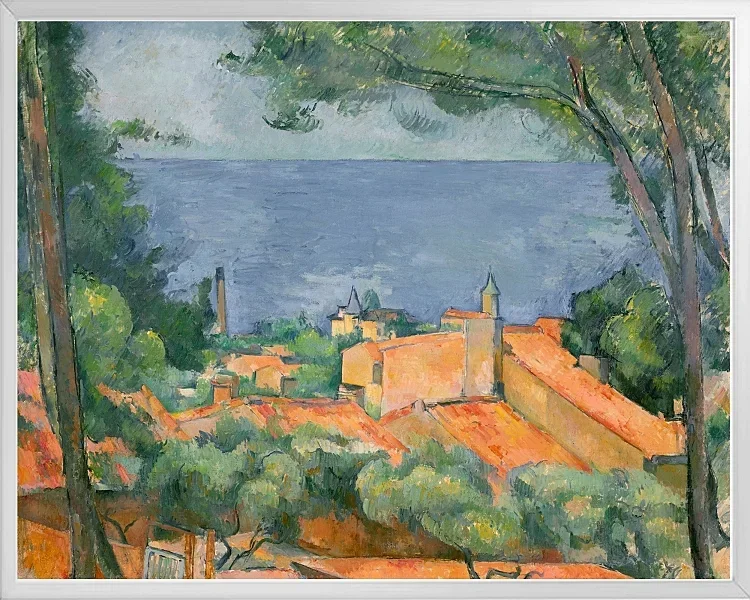 L`Estaque med røde tage - 1883