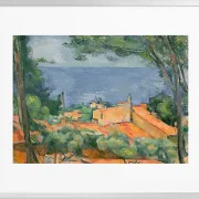 L`Estaque med røde tage - 1883