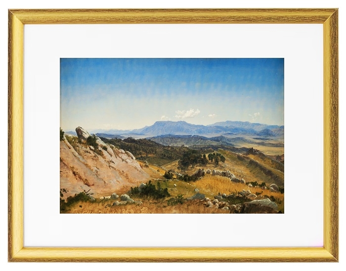 Rocky Hills in der Nähe von Civitella – 1868