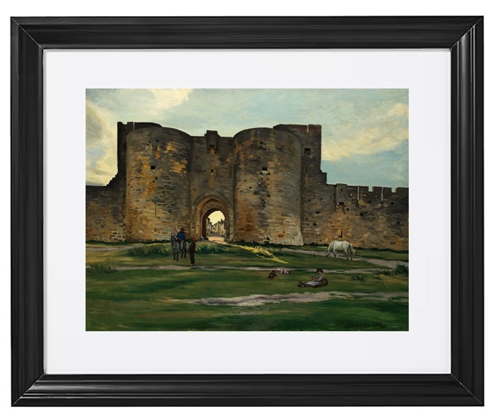 Queen's Gate at Aigues-Mortes - 1867