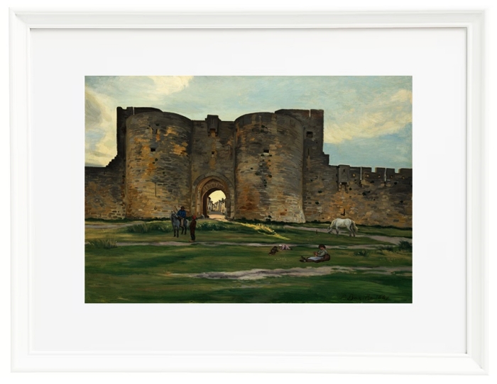 Queen's Gate at Aigues-Mortes - 1867
