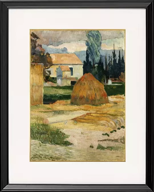 Landschaft bei Arles - 1888