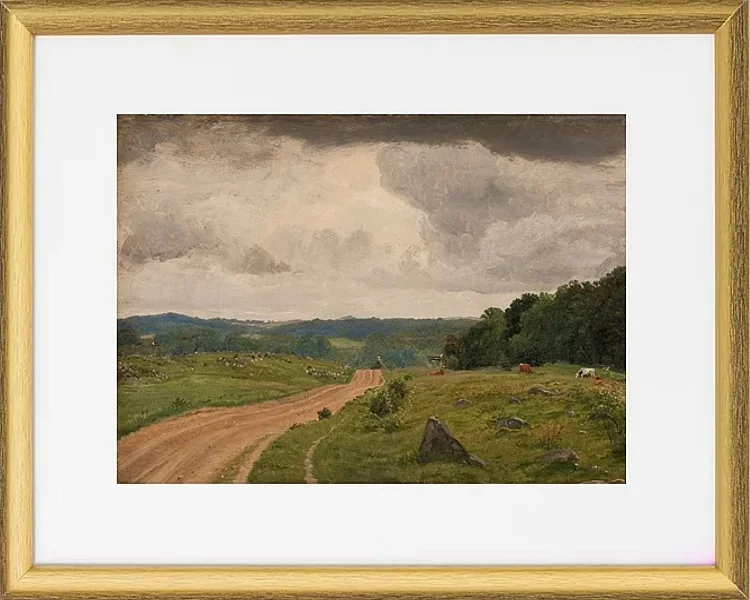 Landschaft bei Kongens Møller, Seeland – 1844