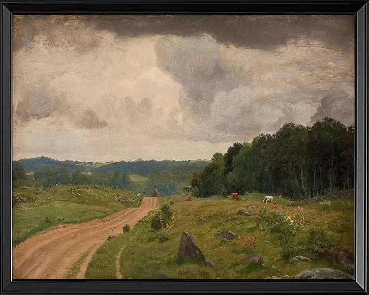 Landschaft bei Kongens Møller, Seeland – 1844