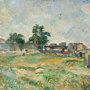 Landskab nær Paris - 1888