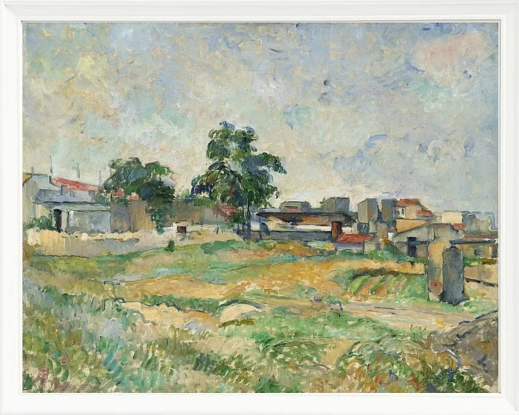 Landskab nær Paris - 1888