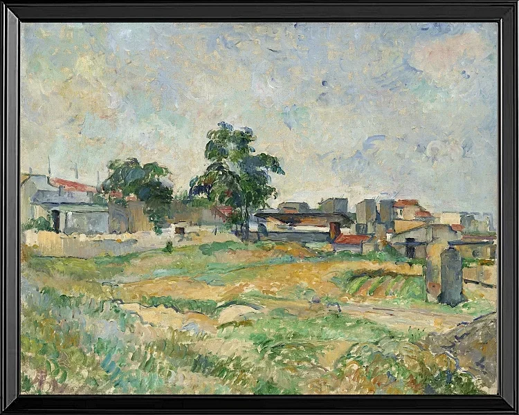 Landskab nær Paris - 1888