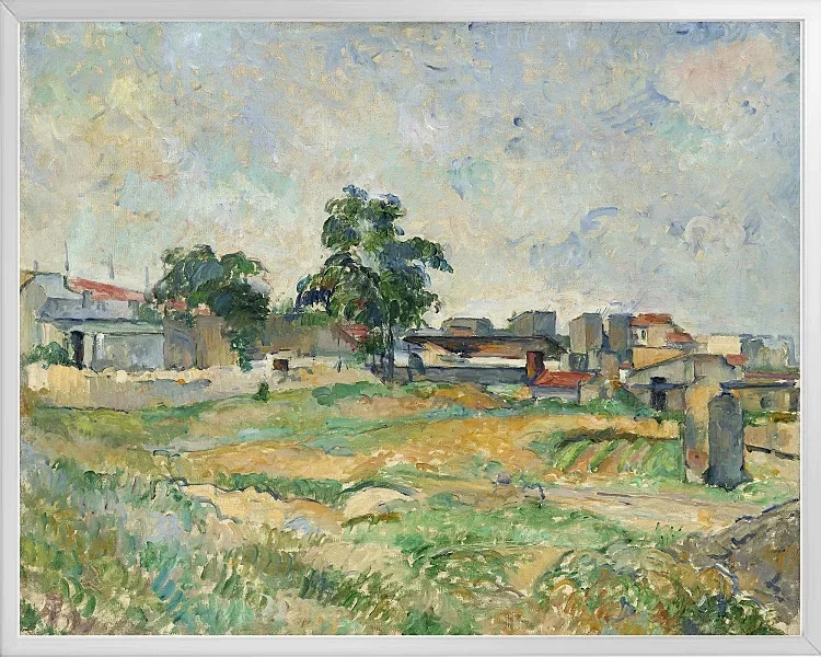 Landskab nær Paris - 1888