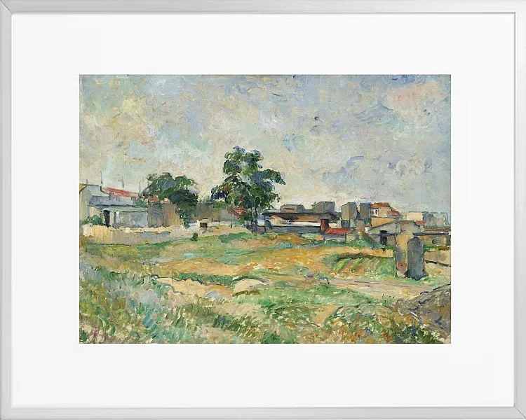 Landskab nær Paris - 1888