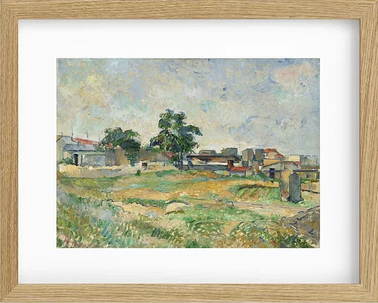 Landskab nær Paris - 1888