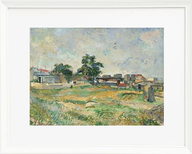 Landskab nær Paris - 1888