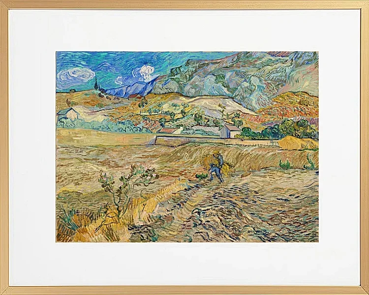 Landskab ved Saint-Rémy - 1889