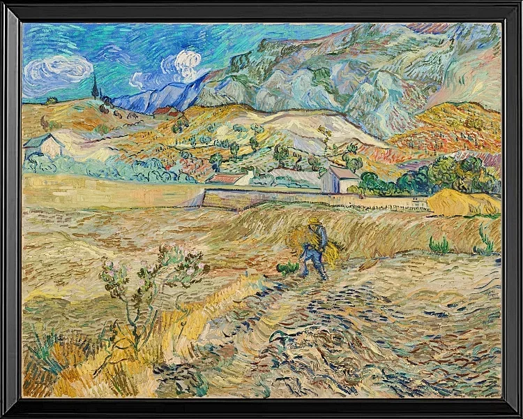 Landskab ved Saint-Rémy - 1889
