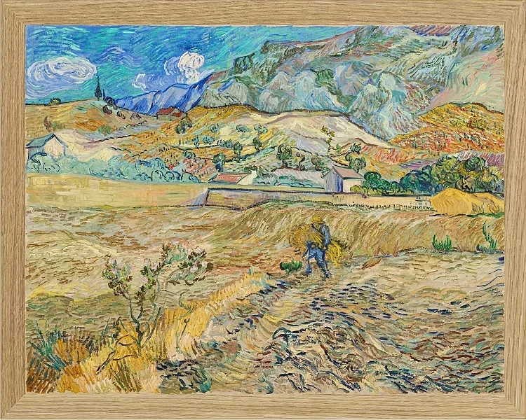 Landskab ved Saint-Rémy - 1889