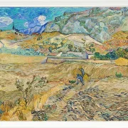 Landskab ved Saint-Rémy - 1889