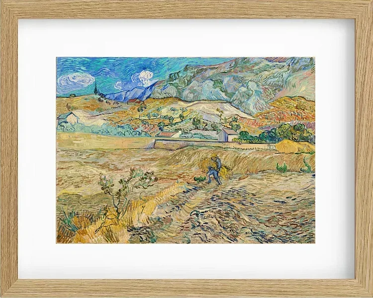 Landskab ved Saint-Rémy - 1889
