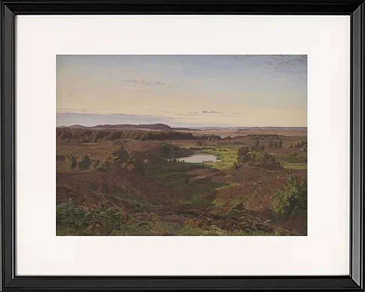 Landschaft im Norden Seelands – 1849