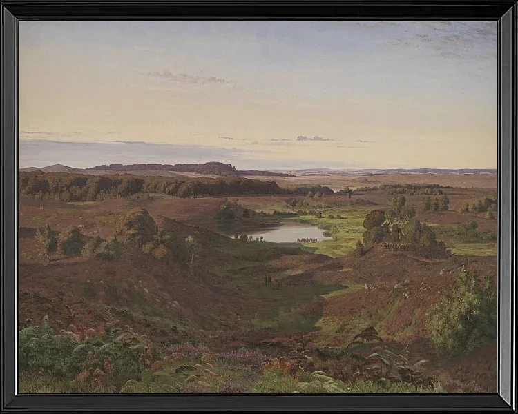 Landschaft im Norden Seelands – 1849