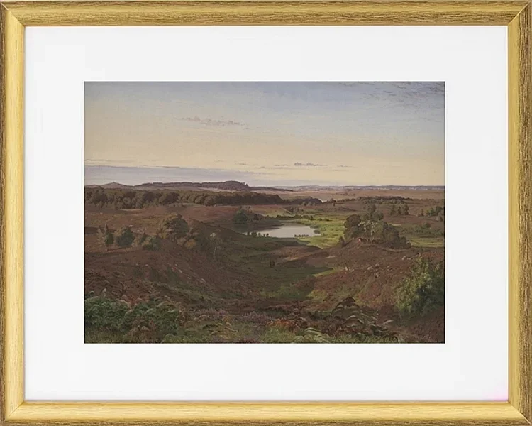 Landschaft im Norden Seelands – 1849