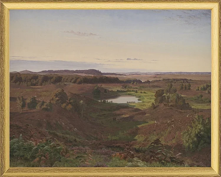 Landschaft im Norden Seelands – 1849