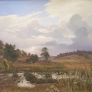 Landschaft in der Nähe des Waldes Nordskoven – 1848