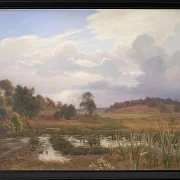 Landschaft in der Nähe des Waldes Nordskoven – 1848