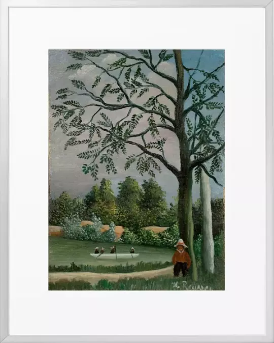 Landschaft mit Fischern - 1890