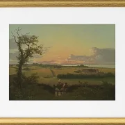 Landschaft mit Zaun, Insel Mon - 1810