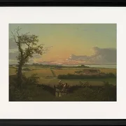 Landschaft mit Zaun, Insel Mon - 1810