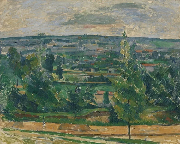 Landskab fra Jas de Bouffan - 1879