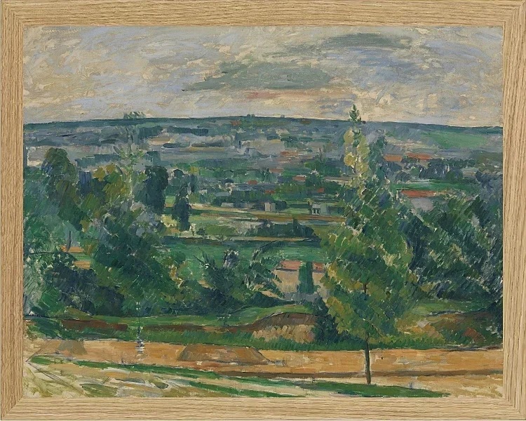 Landskab fra Jas de Bouffan - 1879