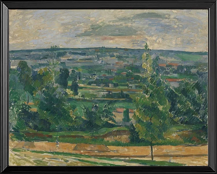 Landskab fra Jas de Bouffan - 1879